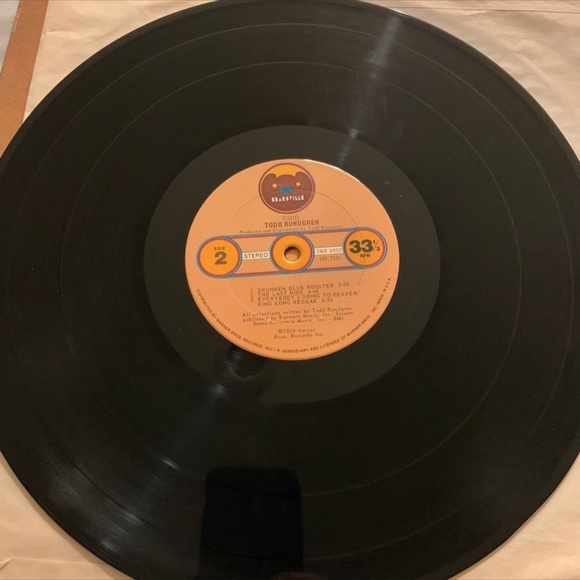 Todd Rundgren Dbl LP plus Poster - Picture 3 of 8